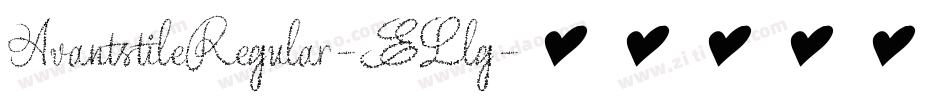 AvantstileRegular-ELlg字体转换