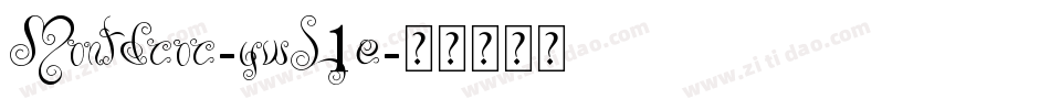 Montdcoc-ywL1e字体转换