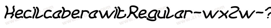 KecilcaberawitRegular-wxZw字体转换