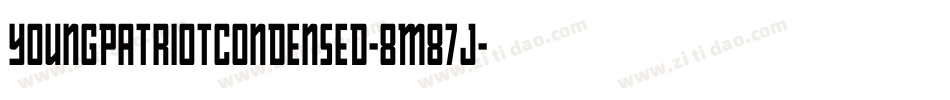 YoungPatriotCondensed-8M87J字体转换