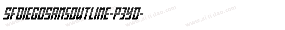 SfDiegoSansOutline-p3YD字体转换 SfDiegoSansOutline-p3YD字体转换