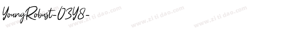 YoungRobust-O3Y8字体转换
