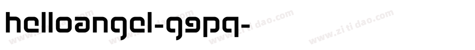HelloAngel-g9Pq字体转换