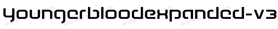 YoungerbloodExpanded-V3nB字体转换