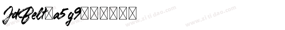 JdBelt-a5g9字体转换