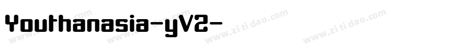 Youthanasia-yV2字体转换