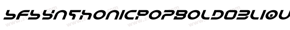 SfSynthonicPopBoldOblique-x8y0字体转换 SfSynthonicPopBoldOblique-x8y0字体转换