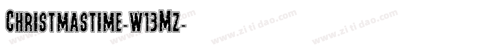 Christmastime-w13Mz字体转换