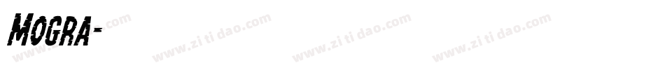 Mogra字体转换