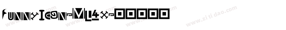 FunnyIcon-ML4x字体转换