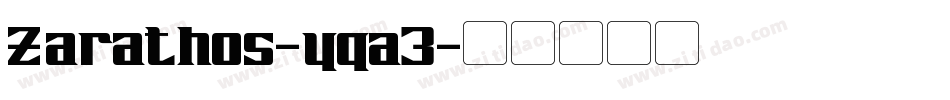 Zarathos-yqa3字体转换