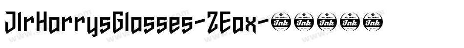 JlrHarrysGlasses-ZEax字体转换