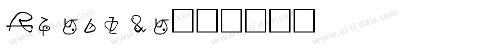 Zentran字体转换