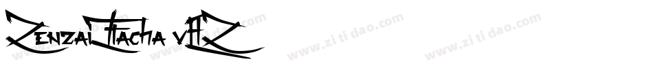ZenzaiItacha-vElZ字体转换