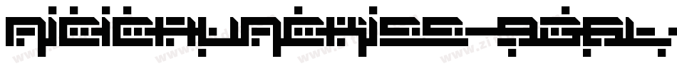 NiciChunckiee-9G6L字体转换