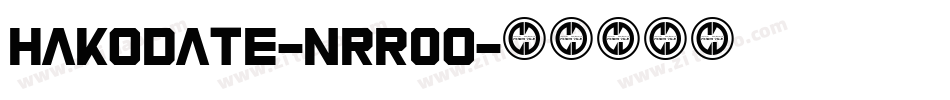Hakodate-nRR0O字体转换