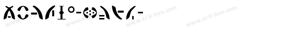 Culita-6OLY字体转换