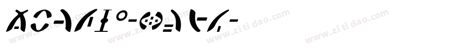 Culita-6OLY字体转换