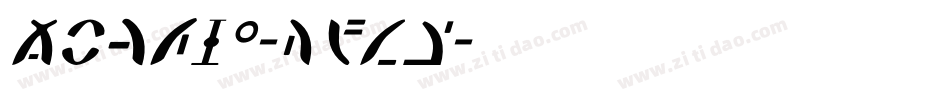 Culita-7oWR字体转换