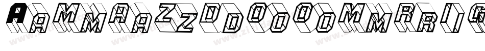 Amazdoomrightoutline-0aDz字体转换