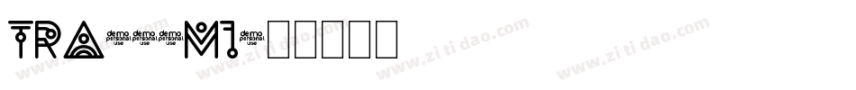 Tra551mi字体转换