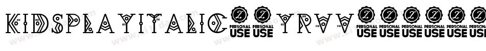 KidsPlayItalic-6YRVv字体转换