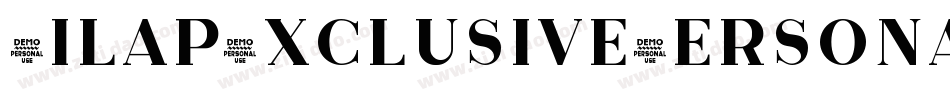 ZilapExclusivePersonalUse-2XPd字体转换 ZilapExclusivePersonalUse-2XPd字体转换