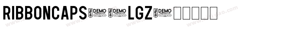 RibbonCaps-0Lgz字体转换