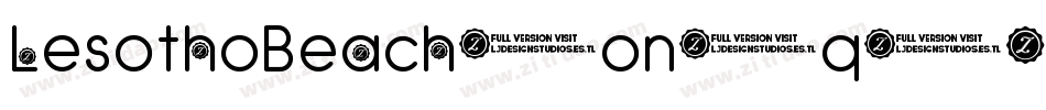 LesothoBeach-on2q字体转换