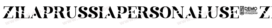 ZilapRussiaPersonalUse-ZPZx字体转换