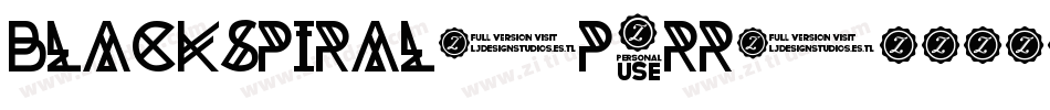 BlackSpiral-P5rr字体转换 BlackSpiral-P5rr字体转换