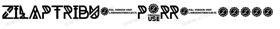 ZilapTribu-p5rR字体转换