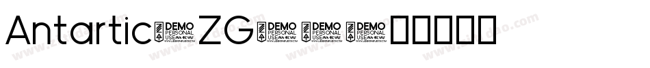 Antartic-ZG78字体转换