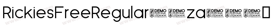 RickiesFreeRegular-3za78字体转换