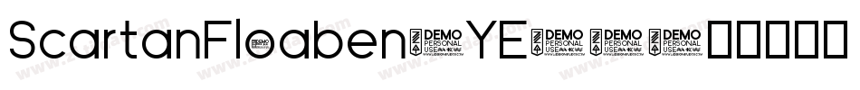 ScartanFloaben-YE78字体转换