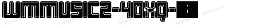 Wmmusic2-YOxq字体转换