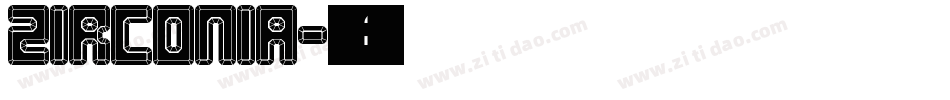 zirconia字体转换