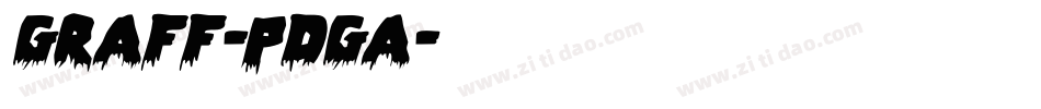 Graff-pDGa字体转换