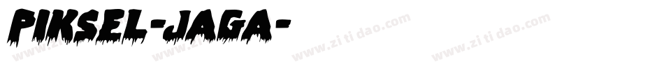 Piksel-JAGa字体转换