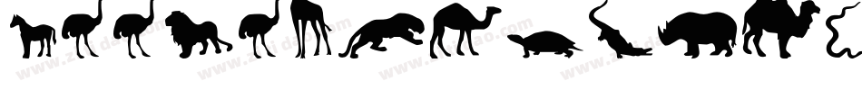 Zoologic-aRX9字体转换