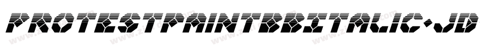 ProtestpaintbbItalic-jD49字体转换