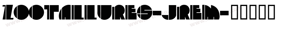 Zootallures-jrEM字体转换