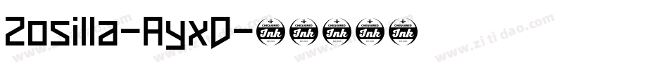 Zosilla-AyxD字体转换