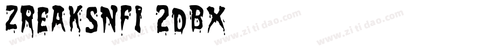 ZreaksNfi-2DBX字体转换