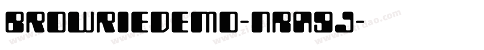 BrowrieDemo-nRA9J字体转换
