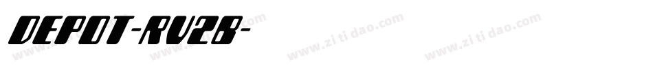 Depot-rv2B字体转换 Depot-rv2B字体转换
