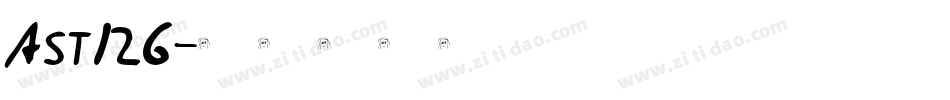 Ast126字体转换