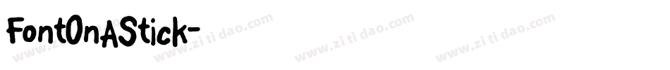 FontOnAStick字体转换
