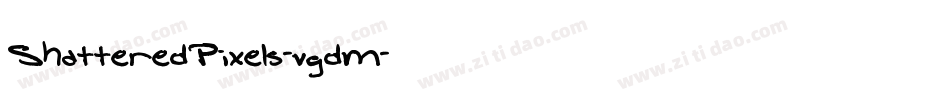 ShatteredPixels-vgdM字体转换