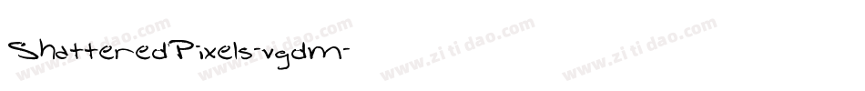 ShatteredPixels-vgdM字体转换